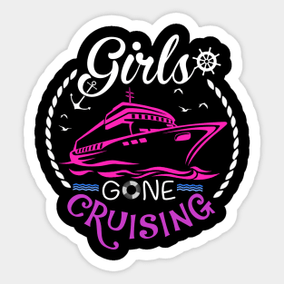 Girls Gone Cruising Sticker